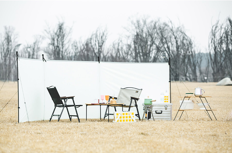 MINIMAL WORKS (ミニマルワークス)ULTARI / 横幕 陣幕 アイボリー