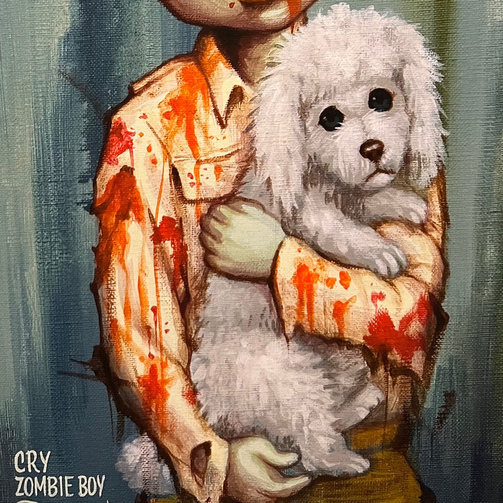 Rockin'Jelly Bean Monster Giclee Print Series Zombie Boy ロッキン