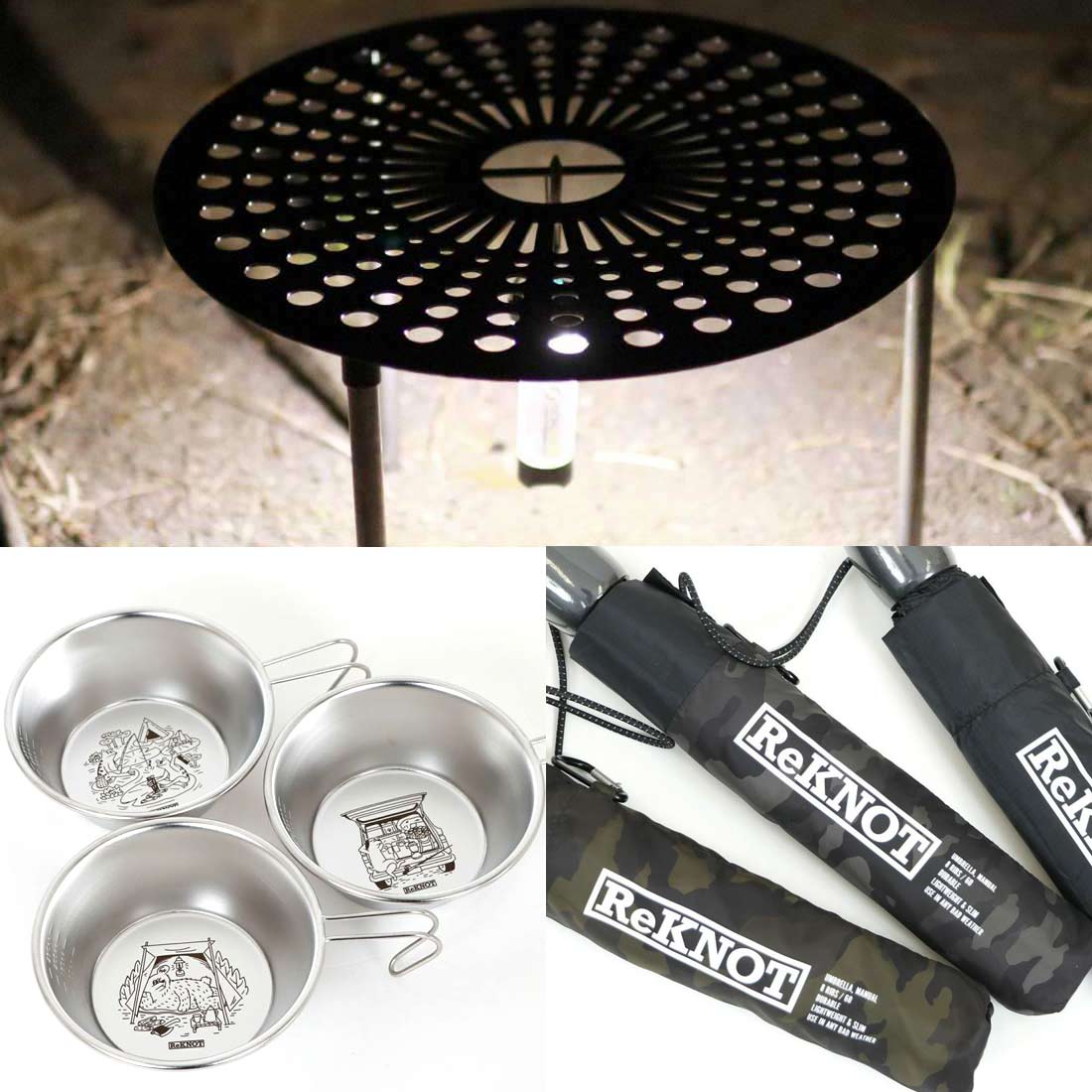 リノット 天卓 焚き火テーブル 野良道具製作所 正規品 RKN-104 | 販売