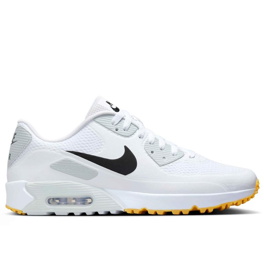 Nike Air Max 90 G Spikeless Golf Shoes | White / Black (2025