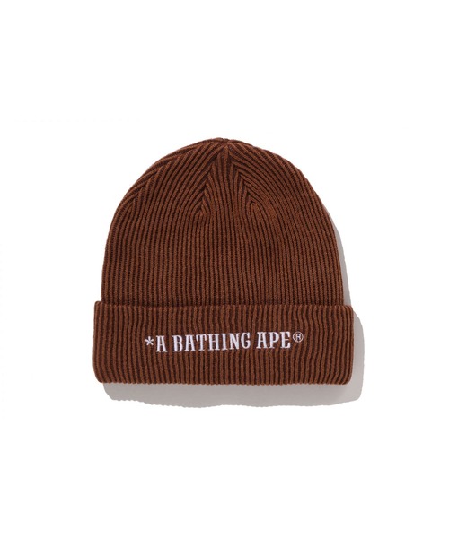 A BATHING APE（アベイシングエイプ） ニット帽 ニットキャップ A