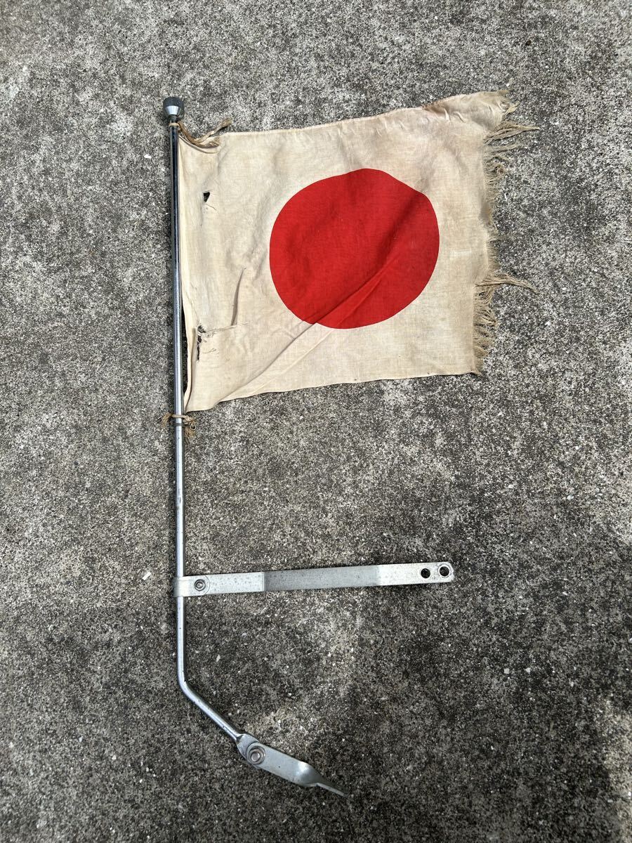 当時物 ナンバープレート 激レア 旗棒 FLAG POLE 当時物 ナンバー