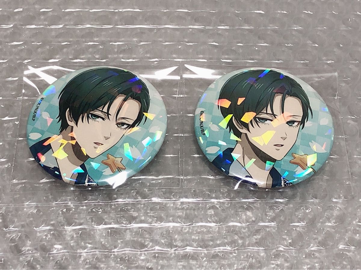 ブルーロック 糸師凛 幼少期 マズル ホログラム 缶バッジ 20個