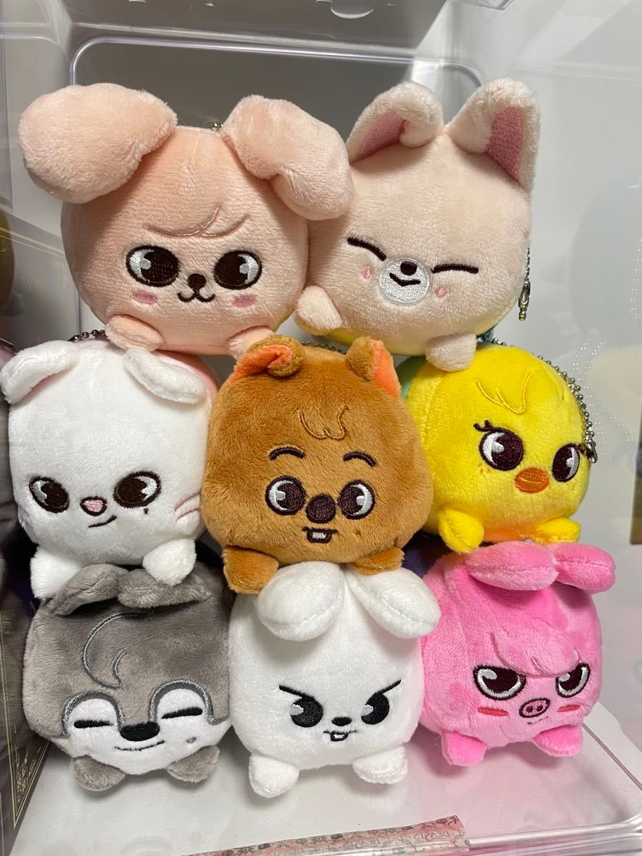 StrayKids skzoo バックチャームツムツム コンプリート 8点セット