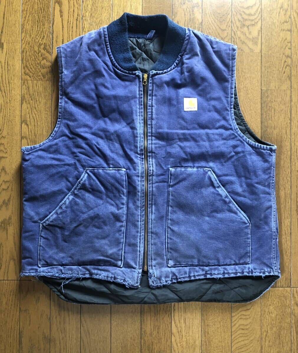 USA製 ベスト ダックベスト Carhartt カーハート carhartt 古着