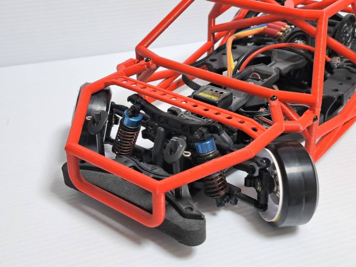 1/10 ラジコン用 パイプフレーム タワーバー ロールバー ドリフト