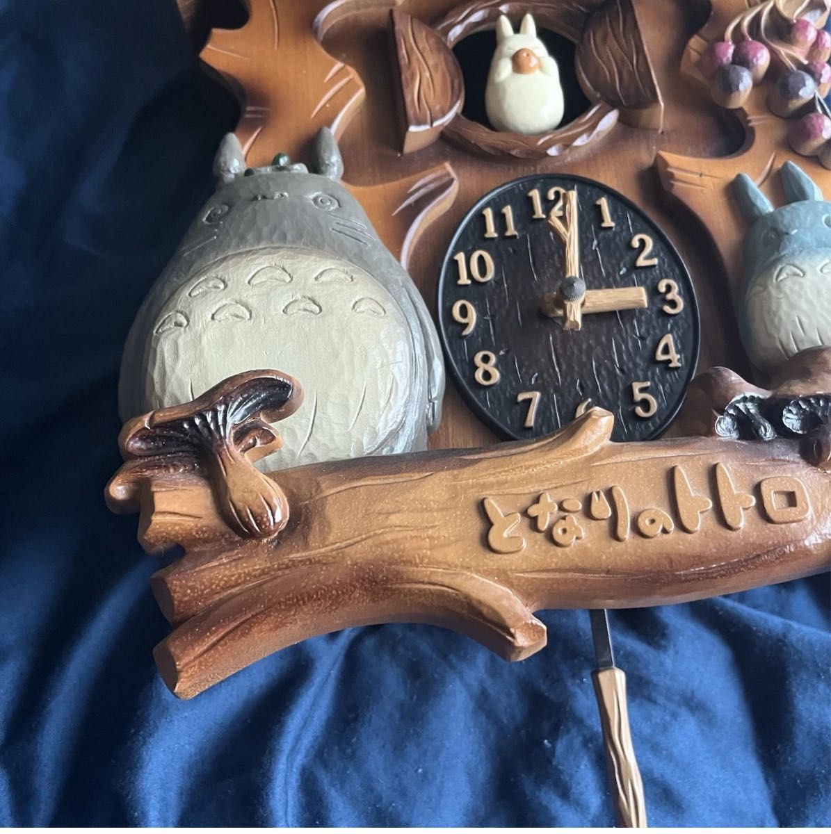希少 当時物 となりのトトロ 掛け時計 からくり時計 アニメーション