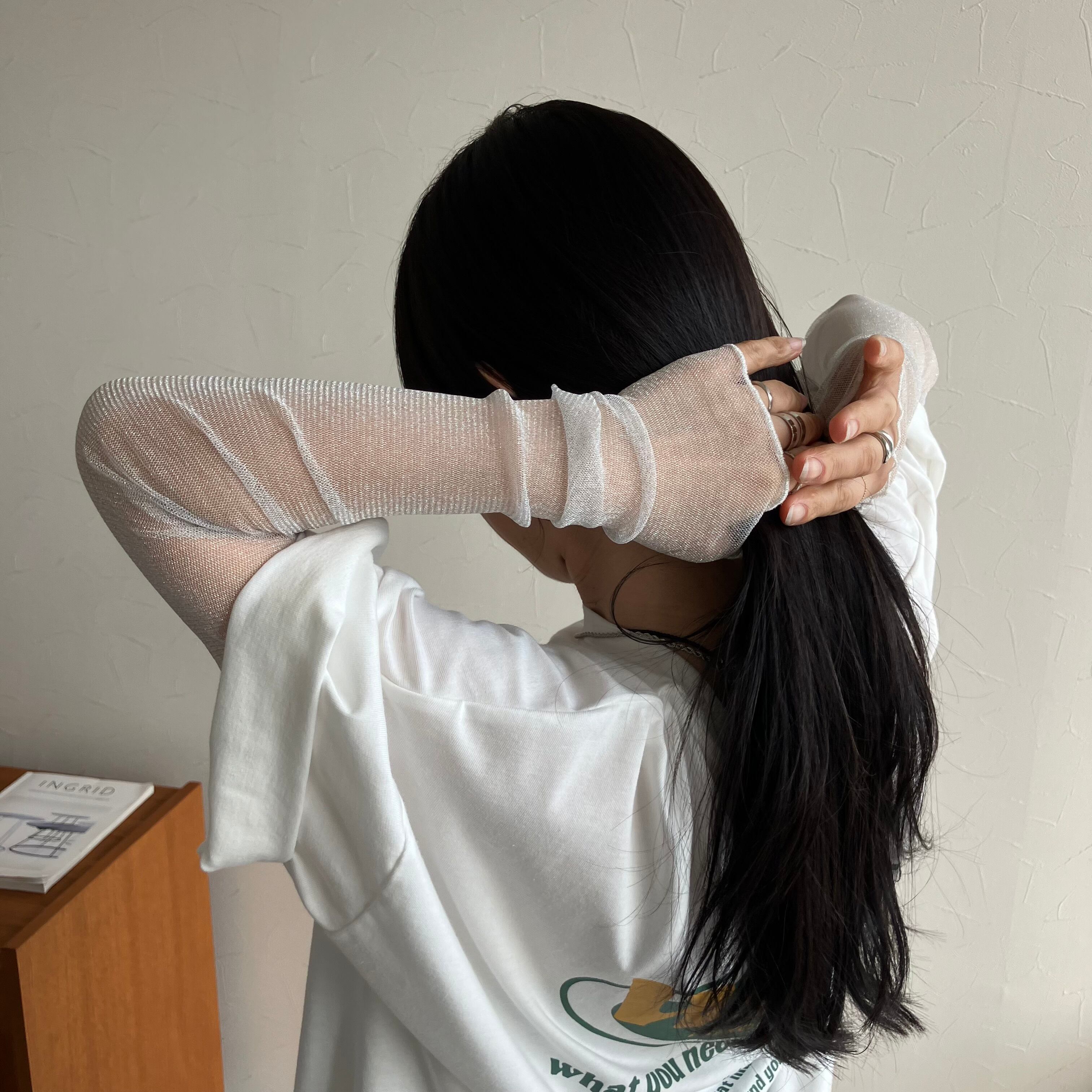 さらさら・UVケア】アームカバー【ro-am-2502-z】メール便送料無料