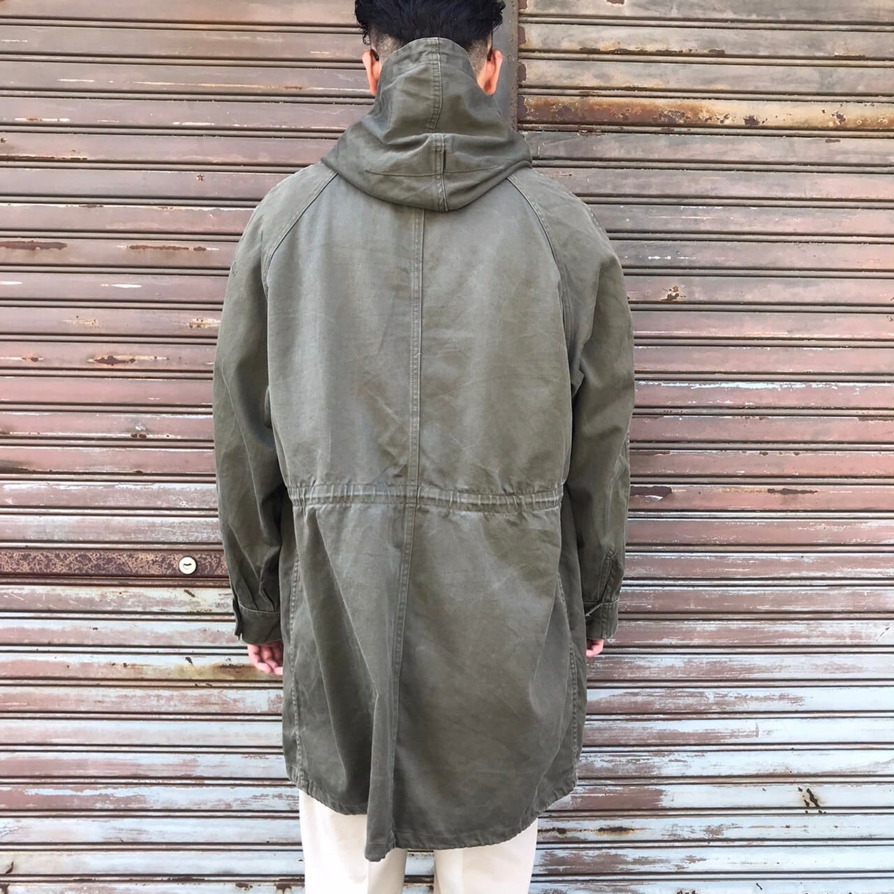 70s フランス軍 実物 M-64 ヴィンテージ フィールドパーカー 92C