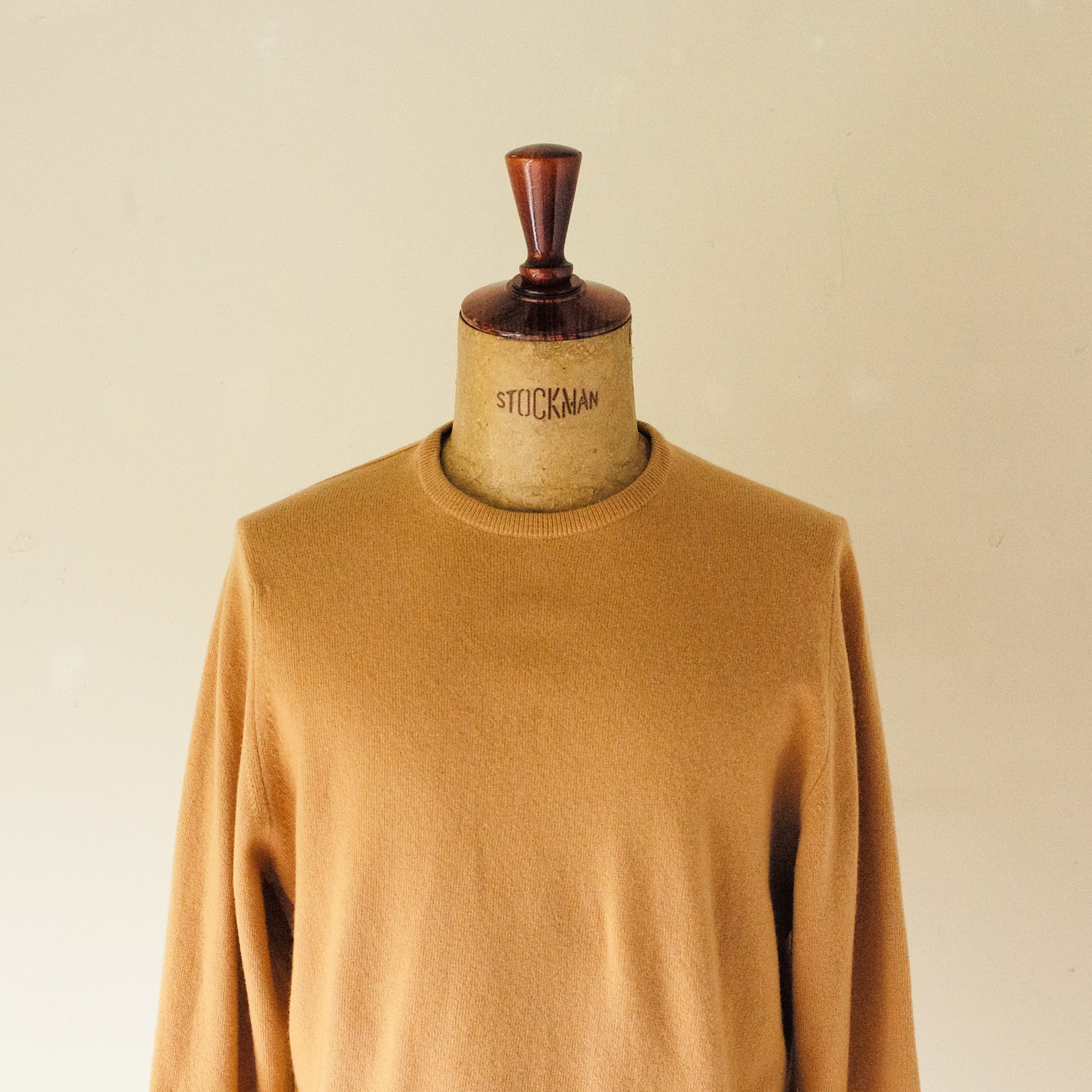 BALLANTYNE カシミアセーター ニット ピュアカシミヤ キャメル