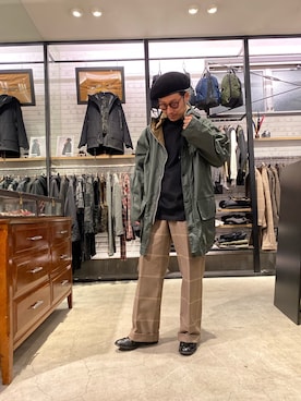 BARBOUR (バブアー) HIKING WAX ハイキング ワックス MWX1673を使った