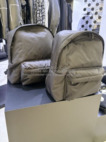 ブラック コムデギャルソン × ポーター 限定バックパック-リュック