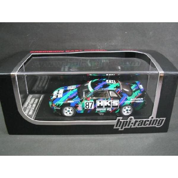 HPI 1/43 Nissan Skyline GTR R32 HKS 1993 JTC #87 Racing Model Car