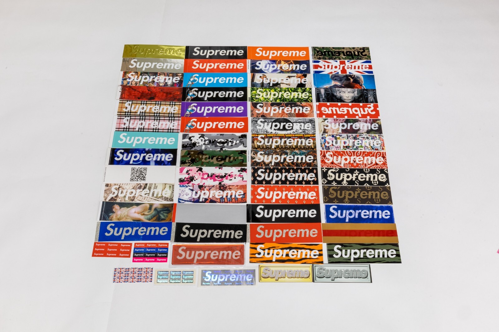 Supreme Sticker Rare Box Logo 4枚セット Supreme Box Logo Stickers