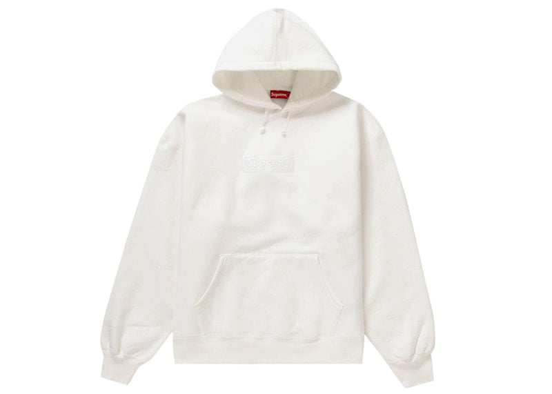 Supreme Men's Box Logo Hooded Sweatshirt (FW23) White, from StockX