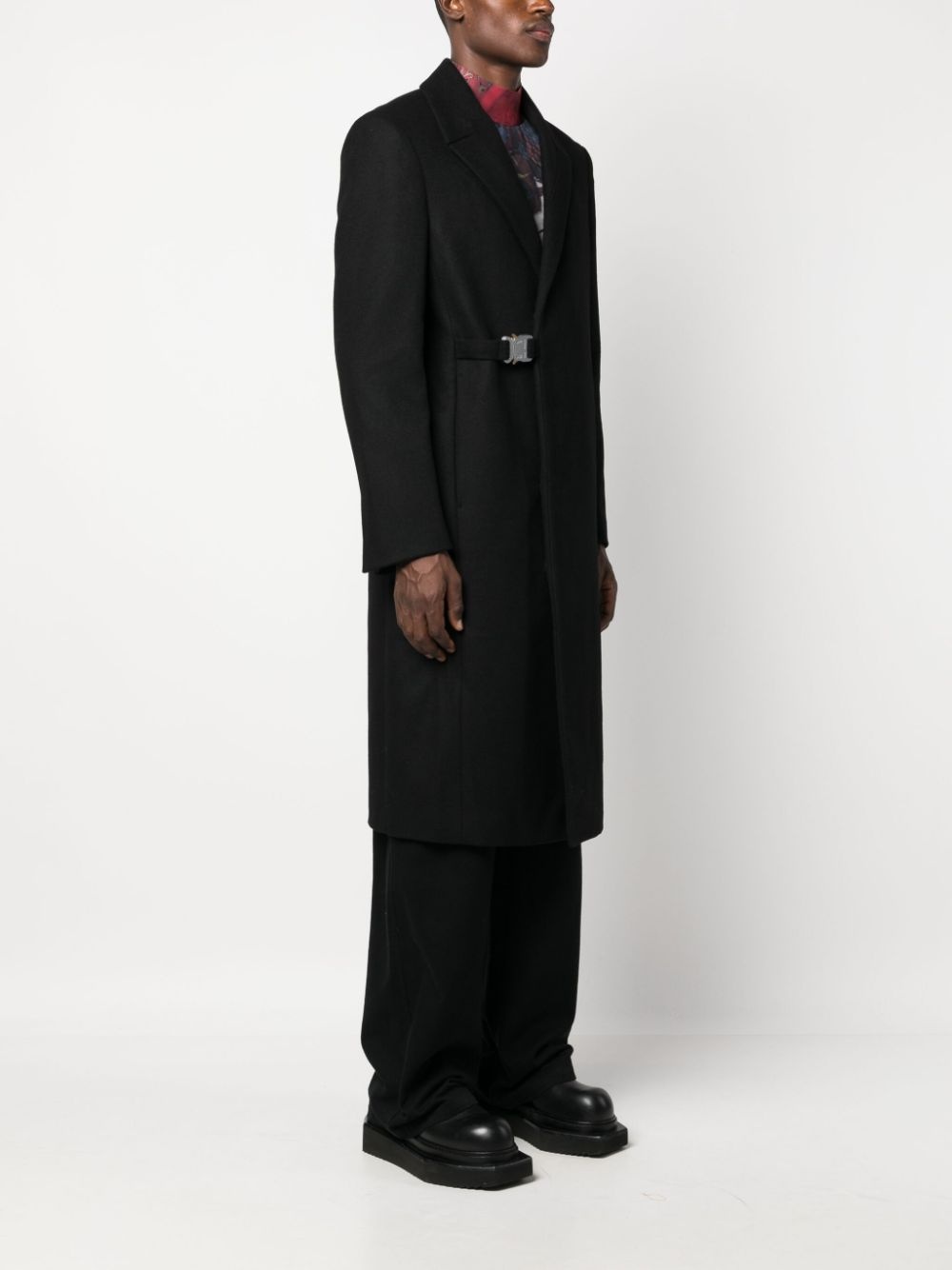 1017 ALYX 9SM buckled wool-blend coat | REVERSIBLE