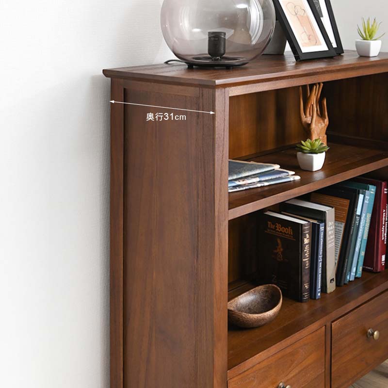 楽天市場】アジアン家具 チーク無垢 サイドボード キャビネット ラック