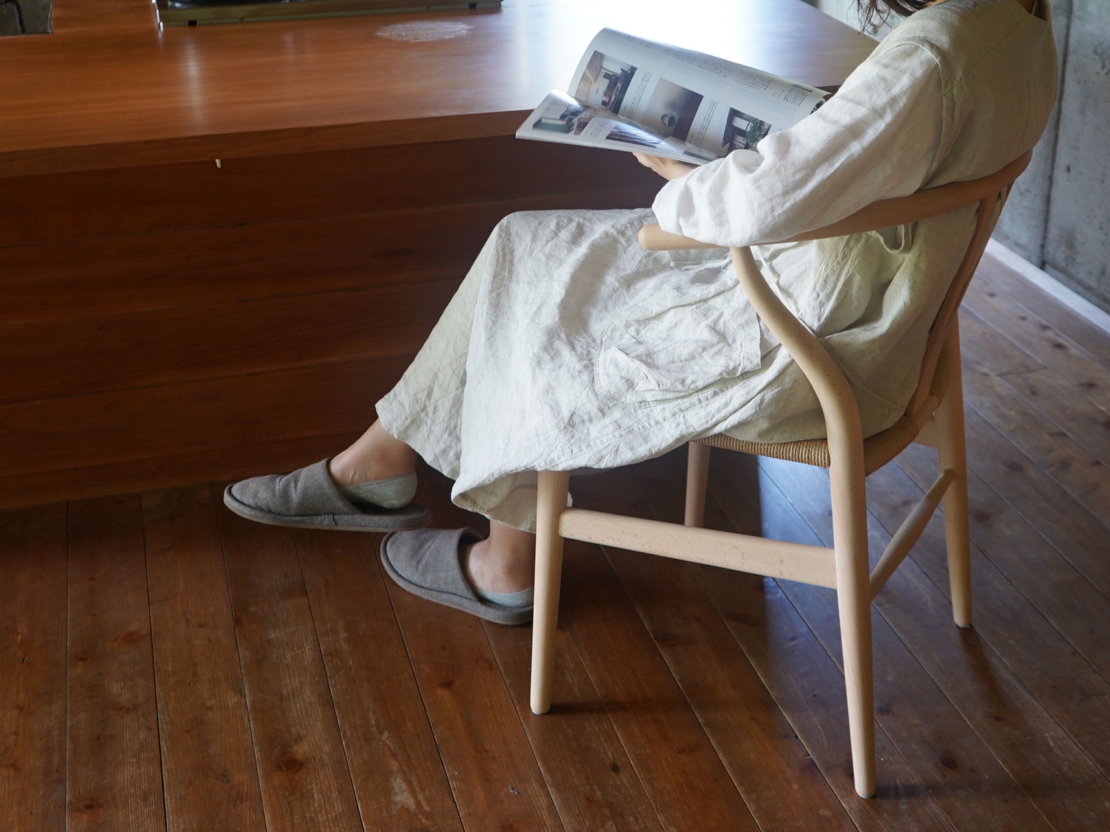 楽天市場】Yチェア ビーチ ソープフィニッシュ 45cm／43cm【Yチェア