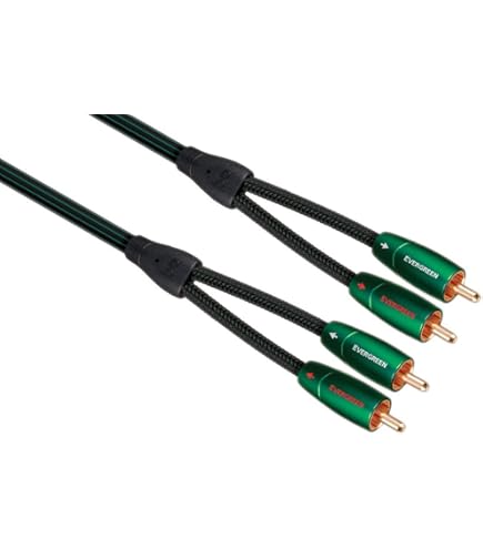 Amazon | audioquest オーディオクエスト RCAケーブル レッドリバー