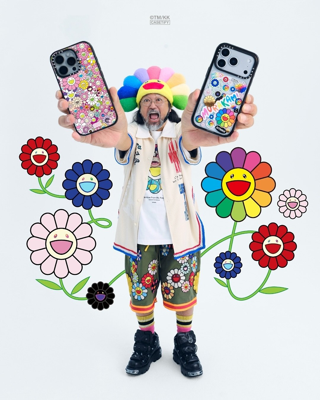 TAKASHI MURAKAMI X CASETIFY: FLOWERS BLOOM POP-UP, NYC — Average