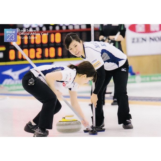 23 【馬渕恵】2022 ロコ・ソラーレ 〜軌跡〜 オフィシャルアスリート