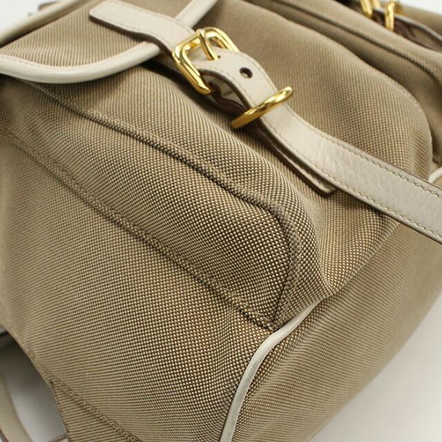 PRADA（プラダ） 中古 リュック レディース ブランド ロゴジャガード
