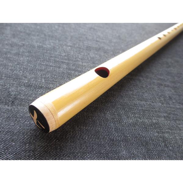 篠笛(しの笛)横笛 東雲 無地 7穴 7本調子 (B調) ドレミ調(洋楽調/調律