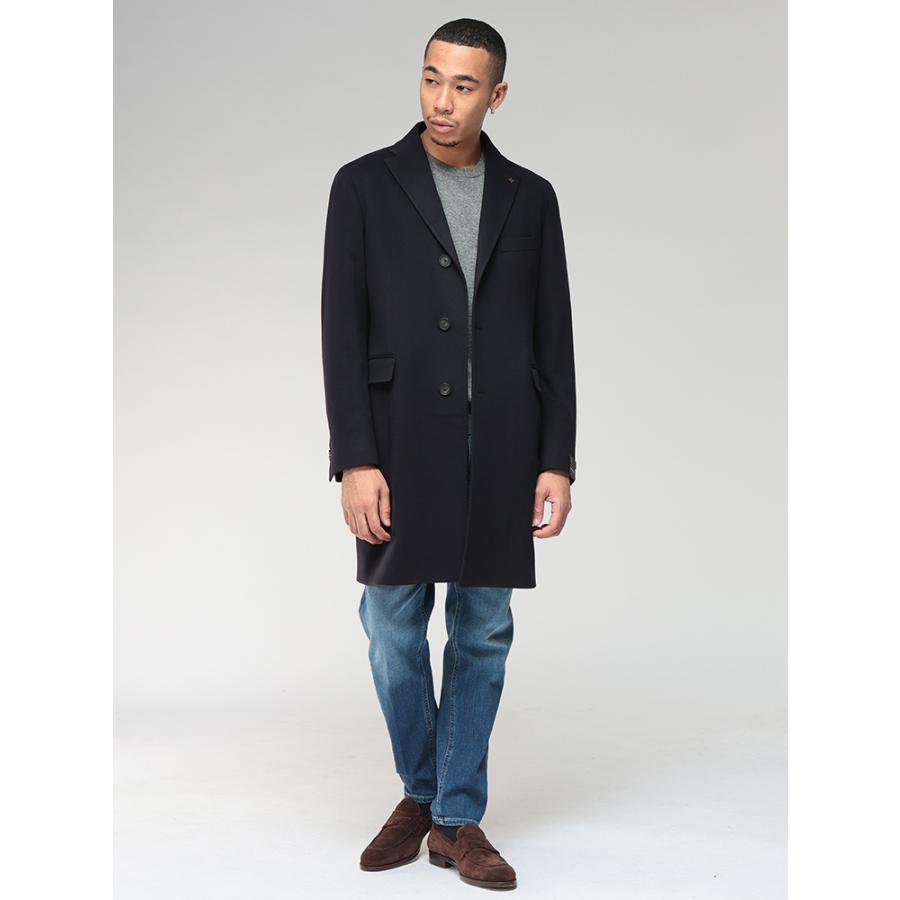 TAGLIATORE（タリアトーレ） コート メンズ カシミヤ混 シングル 3つ