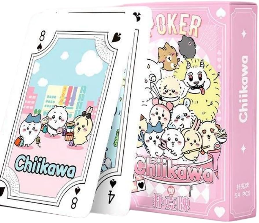 Amazon | ちいかわ トランプ ポーカー カード 54枚入り コスプレ 道具
