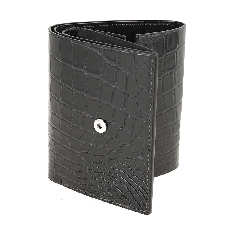クロコダイル コンパクト小銭入付札入 | 【MASION de HIROAN】紳士革
