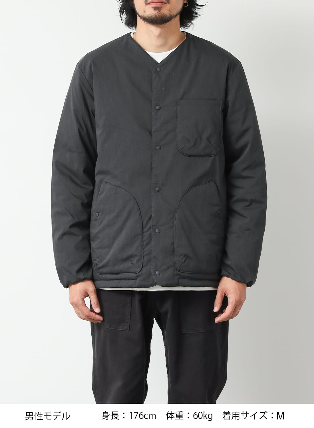 HINOC RIPSTOP INNER DOWN CARDIGAN|ヒノックリップストップインナー