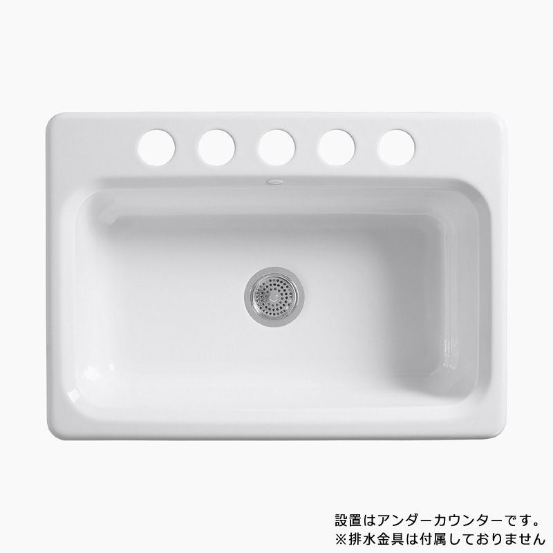 KOHLER コーラー キッチンシンク ベーカーズフィールド キッチン1槽