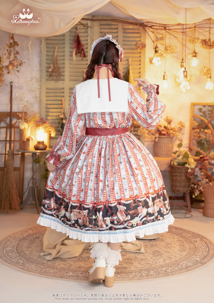 No.762 Happy Sewing Time ワンピース | metamorphose temps de fille