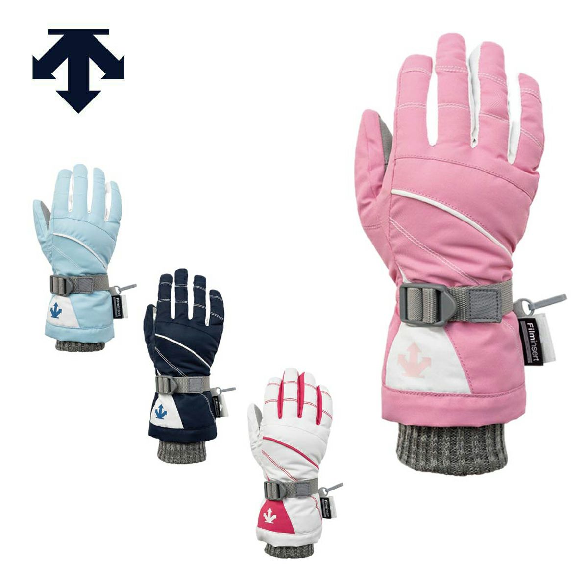 DESCENTE デサント スキー グローブ キッズ ジュニア＜2024＞DWDWJD62