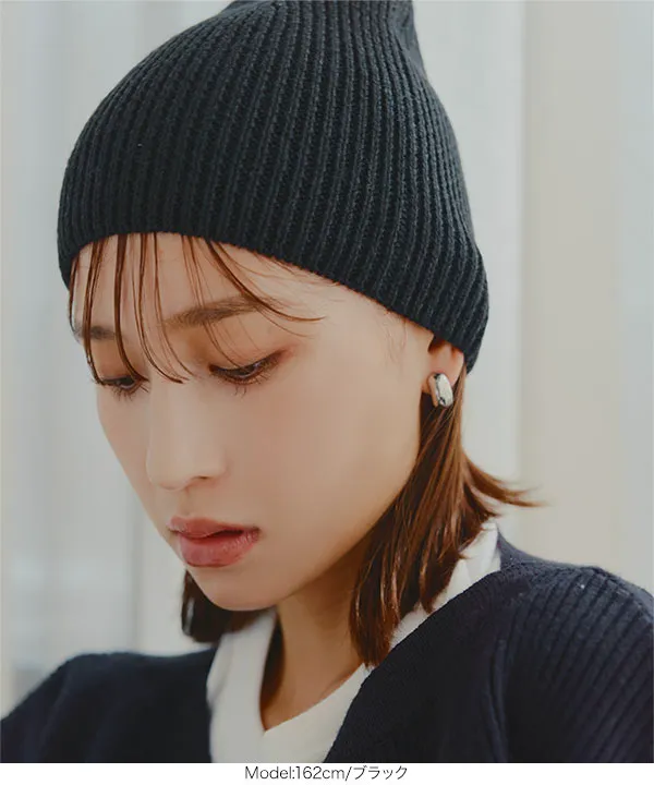 venicew ニットビーニー リバーシブル 目 venicew ニットビーニー