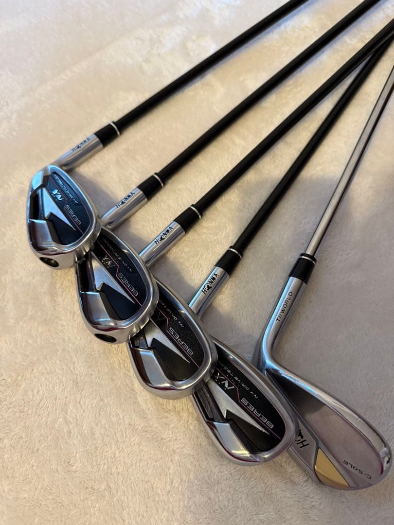 HONMA アイアンセット　レディースアイアン　BERES NX Ａシャフト ホンマ ベレス NX アイアンセット 5本組(7-11)の通販 テレ東アトミック