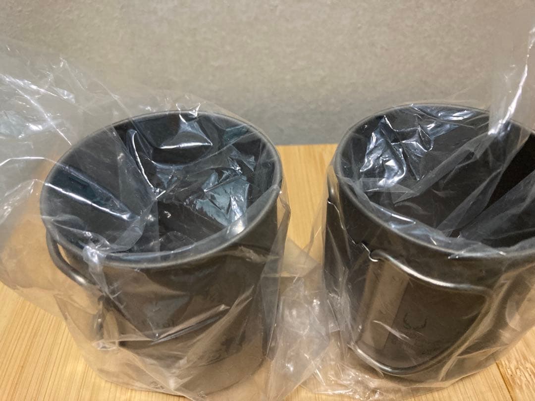 【新品未使用】スノーピーク 知床羅臼限定 チタンマグ 300ml 2個 限定品スノーピークチタンマグ300 知床羅臼オリジナル 2個 snowpeak