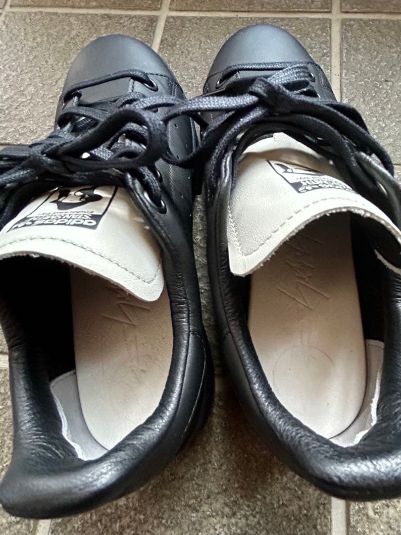 美品Stan Smith YOHJI STAN ヨージスタン黒 ヨウジヤマモト - メルカリ