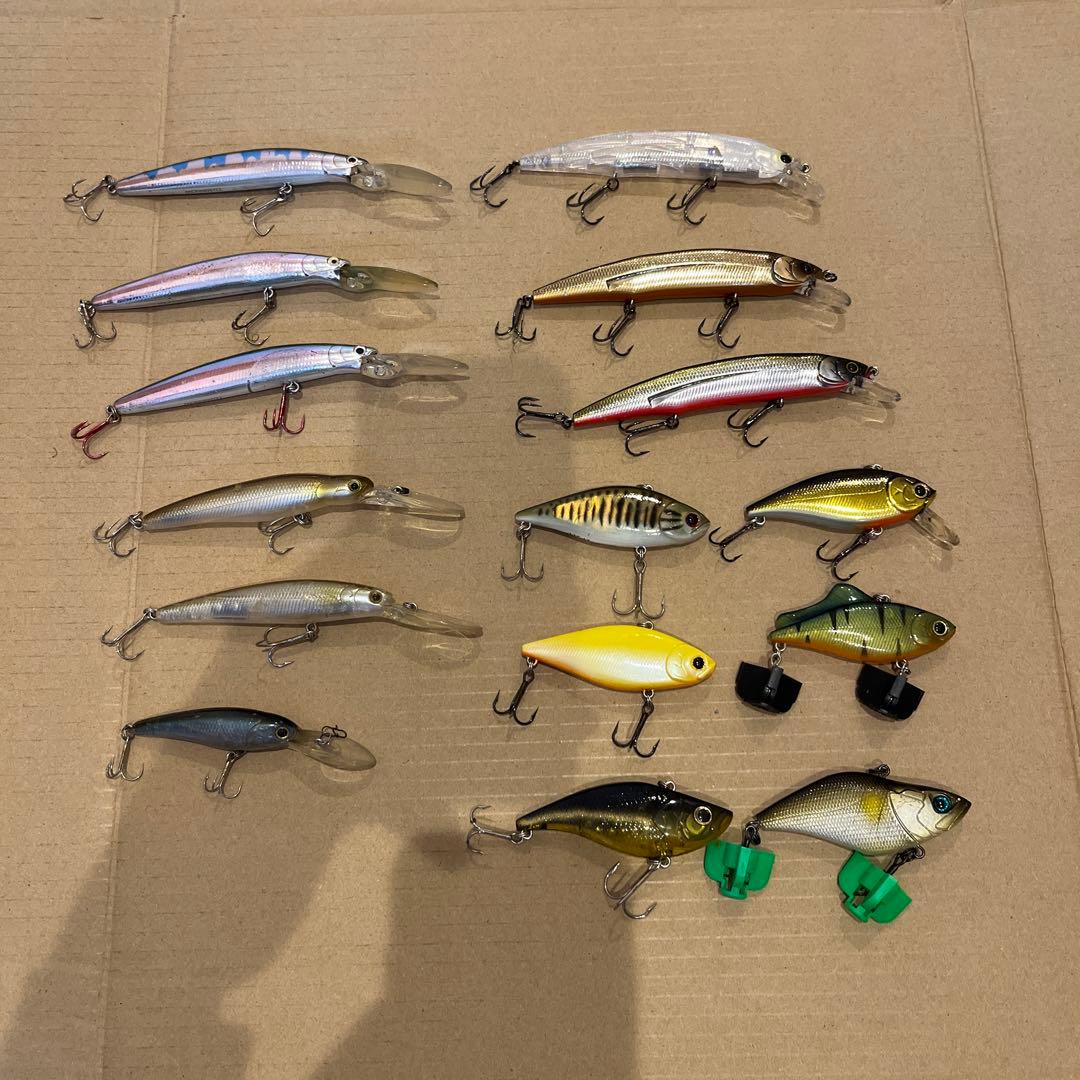 バス釣り引退セットルアー バス釣り 引退品セット バス釣り バス釣り引退セット（ルアー系） バス