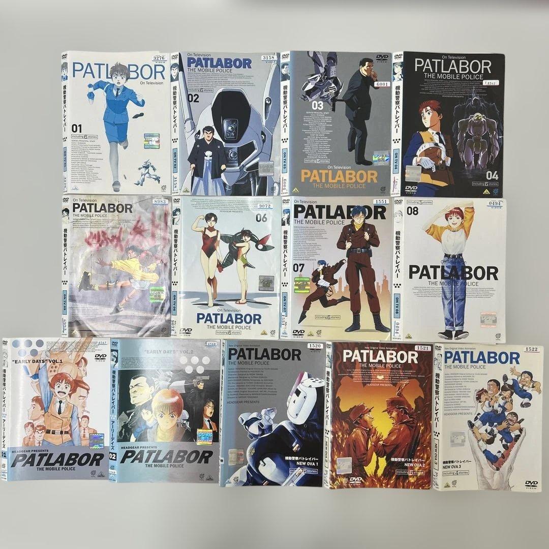 機動警察パトレイバー　DVD シリーズ3作品　全13巻　レンタル落ち 機動警察パトレイバー DVD シリーズ3作品 全13巻 レンタル落ち Amazon