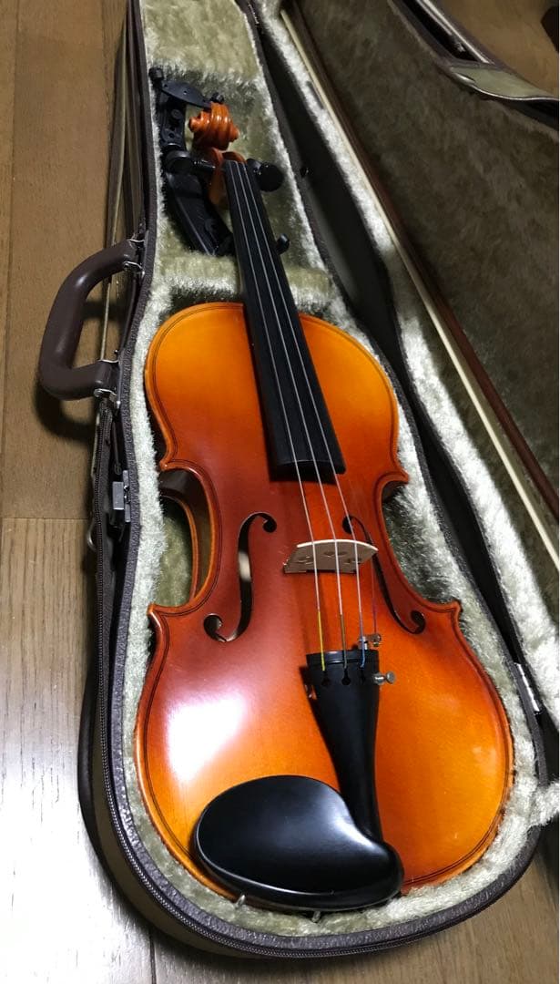 4/4 No.280 SUZUKI VIOLIN 弓・肩当て付 4/4 No.280 SUZUKI VIOLIN 弓・肩当て付 4/4 No.280 SUZUKI VIOLIN 弓