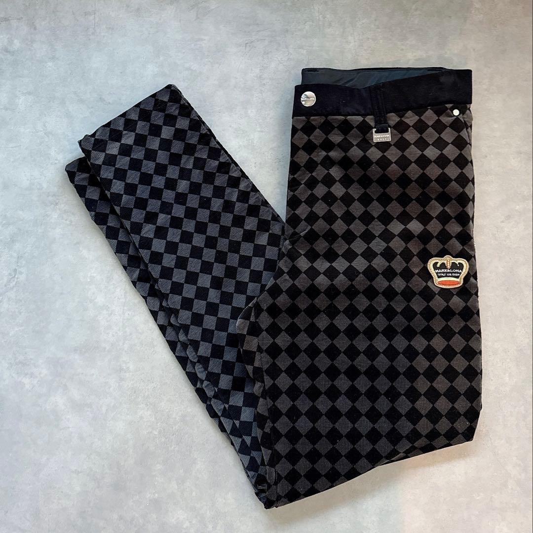 美品 ★ MARK&LONA コーデュロイ パンツ マーク&ロナ 正規品 黒 楽天市場】マークアンドロナ パンツの通販