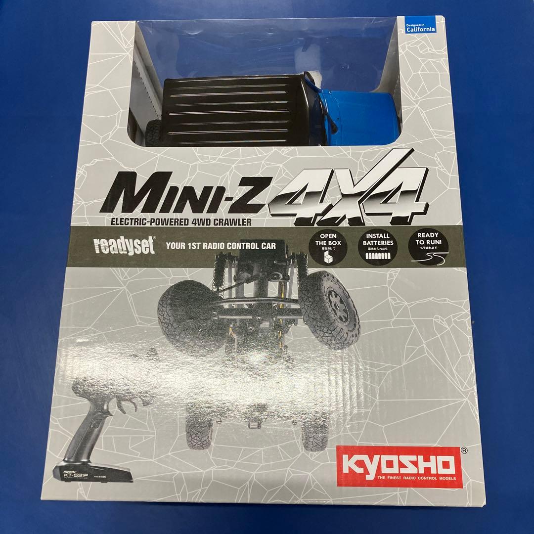 京商ミニッツ4×4シリーズ レディセットジムニーシエラ ブリスクブルーメタリック 京商 京商(KYOSHO)/ミニッツ4×4シリーズ レディセット スズキ ジムニー