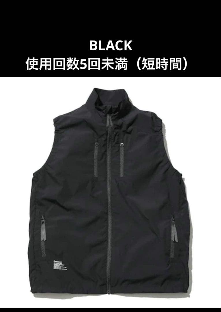 『美品』FreshService 空調服 黒 2ファン付き　Lサイズ FreshService - フレッシュサービス25SS 空調服®︎ × FreshService