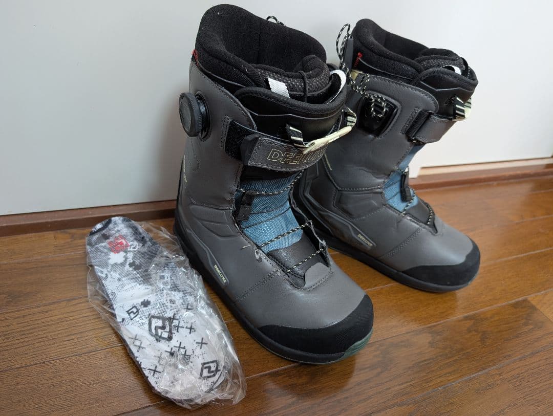 まじん2324DEELUXE EDGEPRO 26.5美品+新品インソール 43DEGREES インソール 23.0〜26.5cm用 レディース 25.0〜28.5cm用