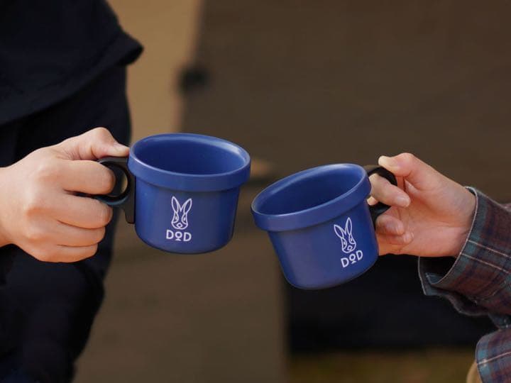 DOD 放浪コロリマグ グレーとネイビーのセット 配送