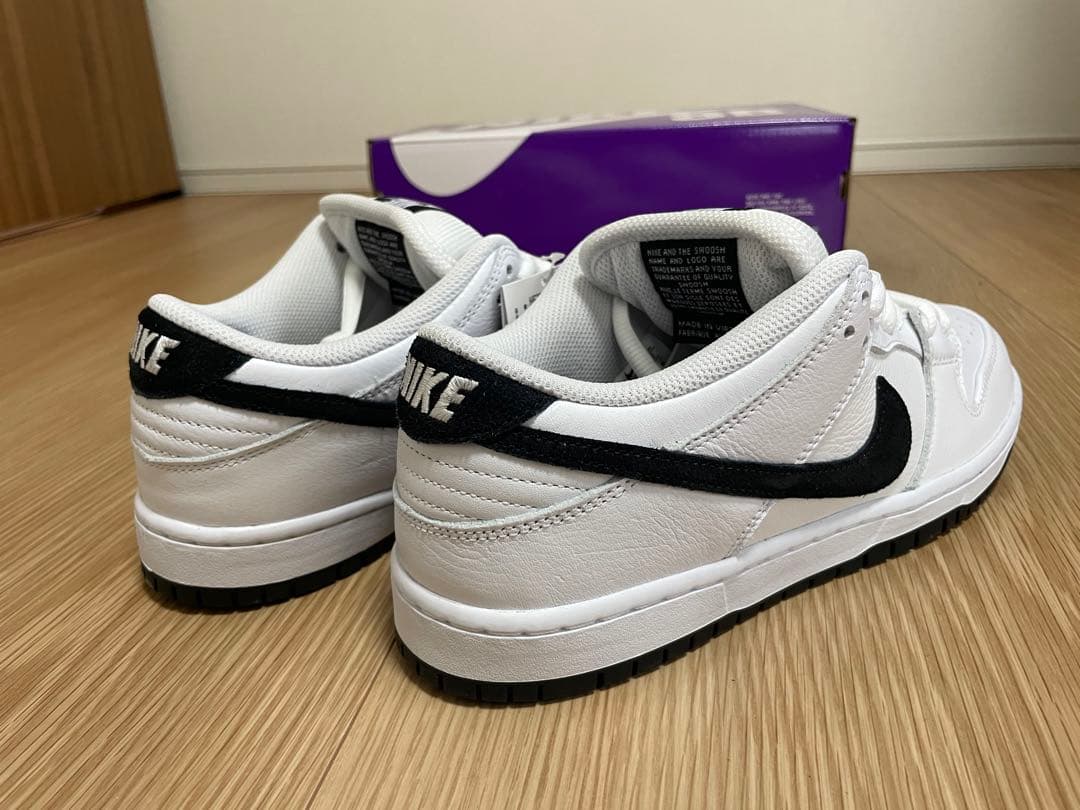【NIKE SB】DUNK LOW PRO“WHITE＆BLACK”27.5cm