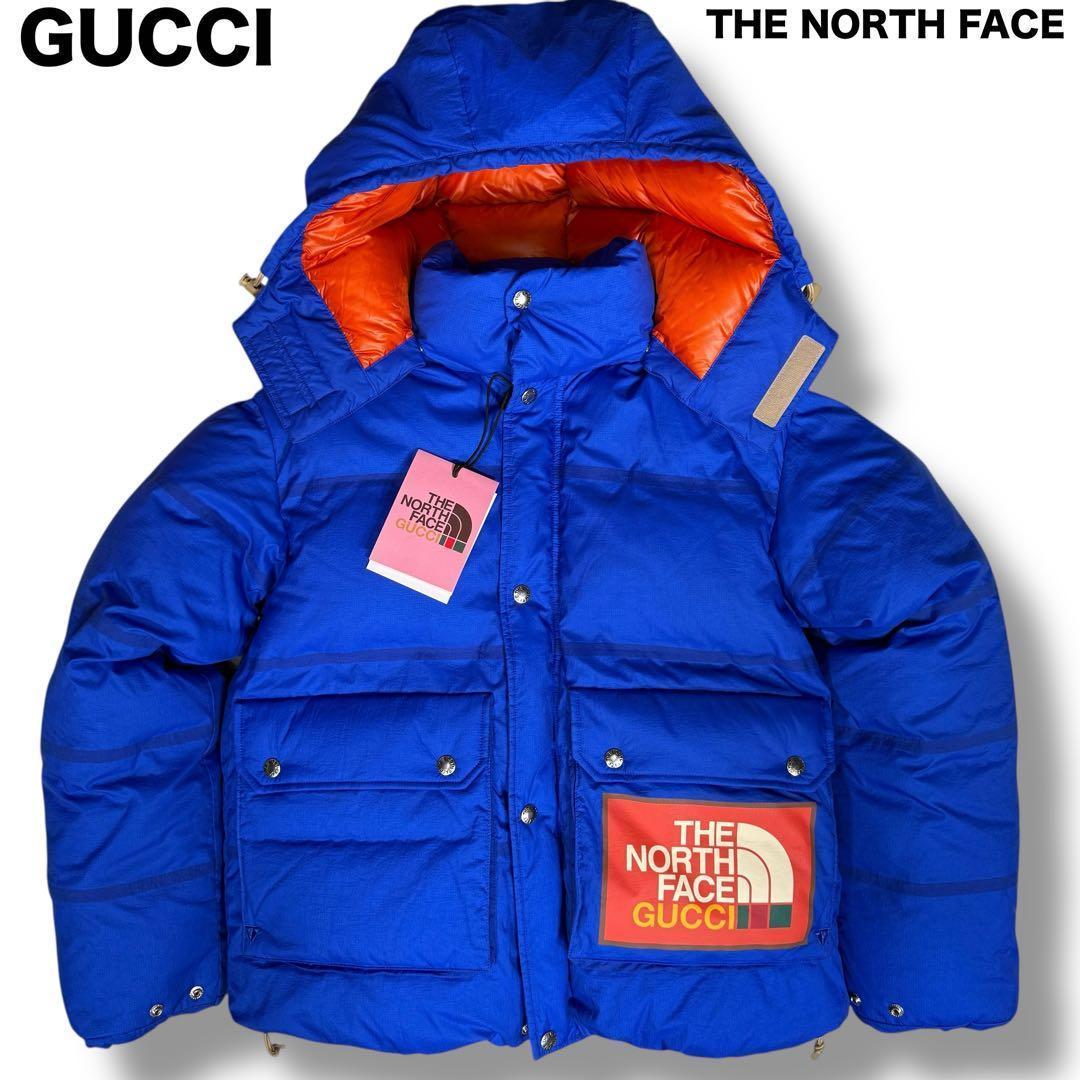 未使用級 GUCCI ×ノースフェイス 日本限定 コラボ ダウンジャケット ノースコラボGucci x The North Face W GG Padded Short Jacket (GUCCI