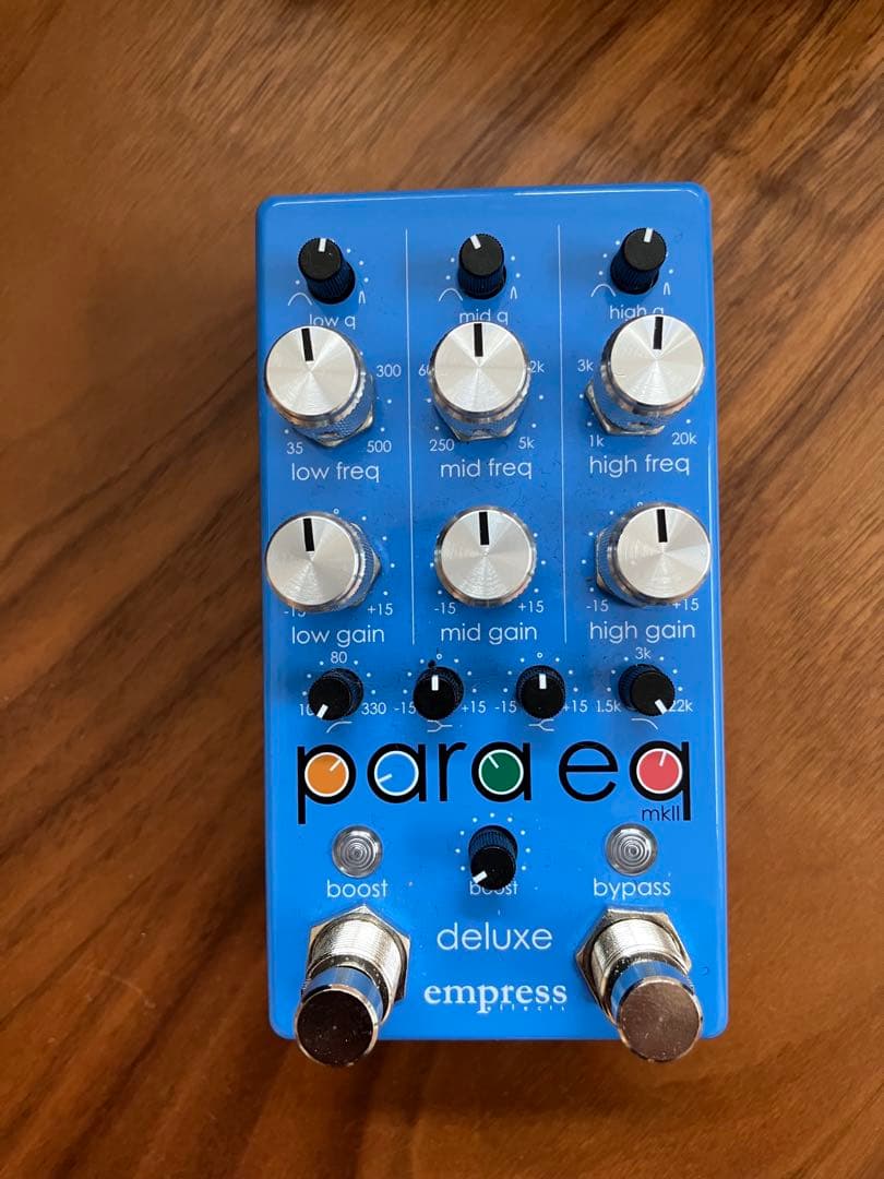 Empress ParaEq2 Deluxe ギターエフェクター Empress Effects【全世界500台限定】ParaEQ MKII Deluxe Black