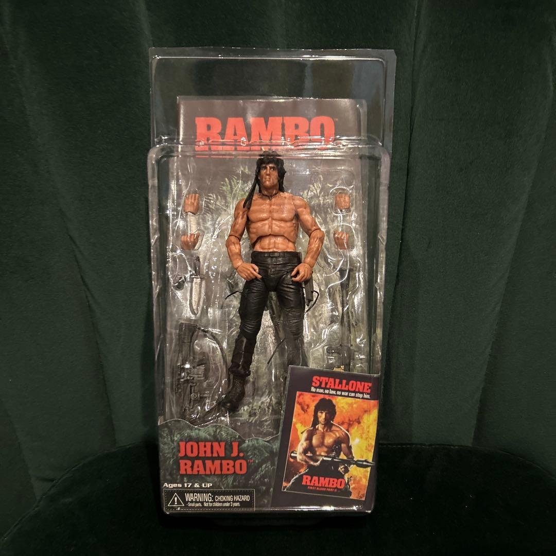 NECA ランボー2怒りの脱出 ランボーフィギュア 7インチ ネカ - メルカリ